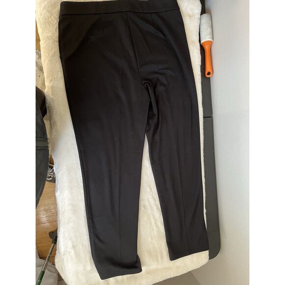89th and Madison Women's Dress Pants Black button accent Trousers size medium - Picture 6 of 6